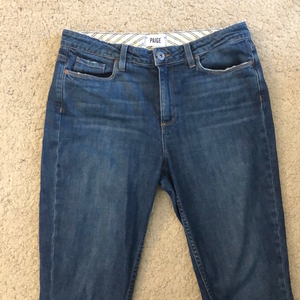 Paige Carter High Rise slim Jeans size 29